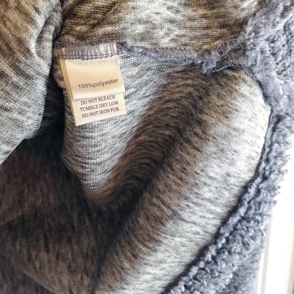 True Grit Frosty Cord Pile Sherpa Sweater Medium - Picture 5 of 7